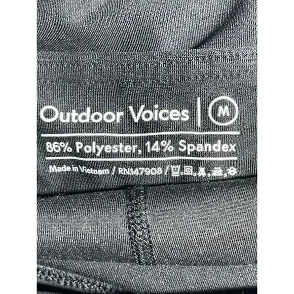Outdoor Voices Womens Gray Mini Athletic Active Sporty Mini A-Line Skort Skirt M - Picture 4 of 4